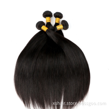 Own Factory Outlets Silky Straight 100% Virgin Hair Human Hair Bundles Wholesale Human Hair Weaves For Black Women